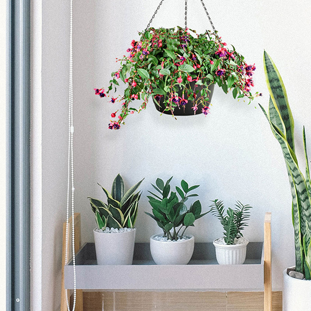 Hanging Planter Basket - 6 stuks hangende mandkettingen, stevige metalen