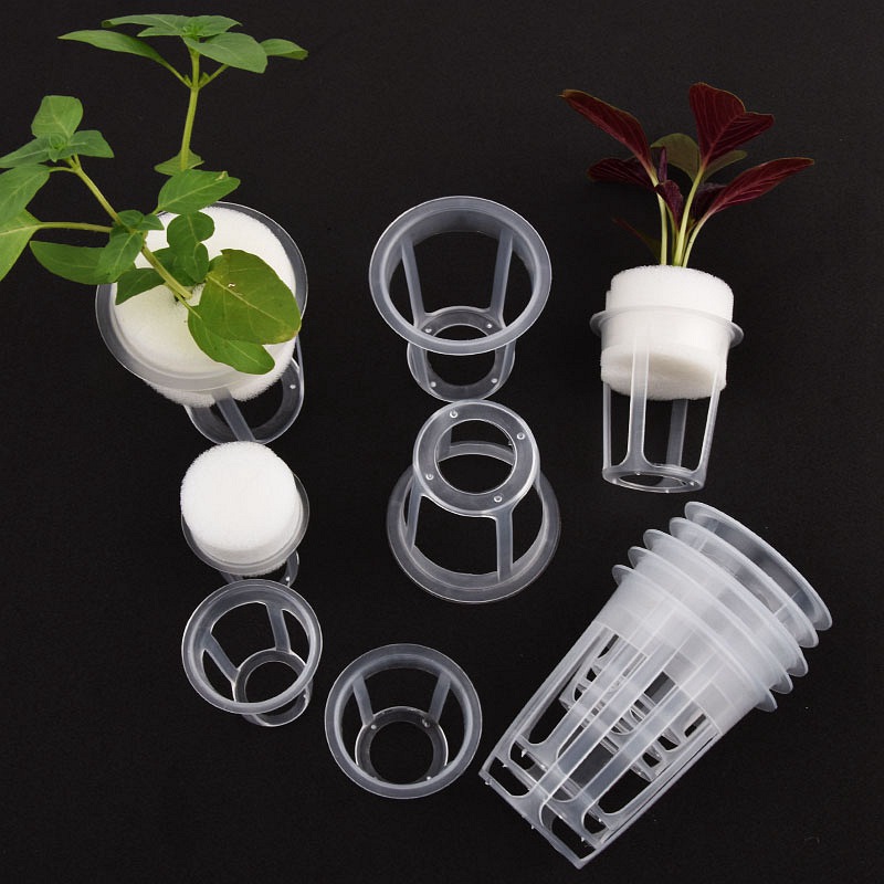 Hanging Planter Basket - 50 Stuks Hydrocultuur Plantenmand Zonder Grond