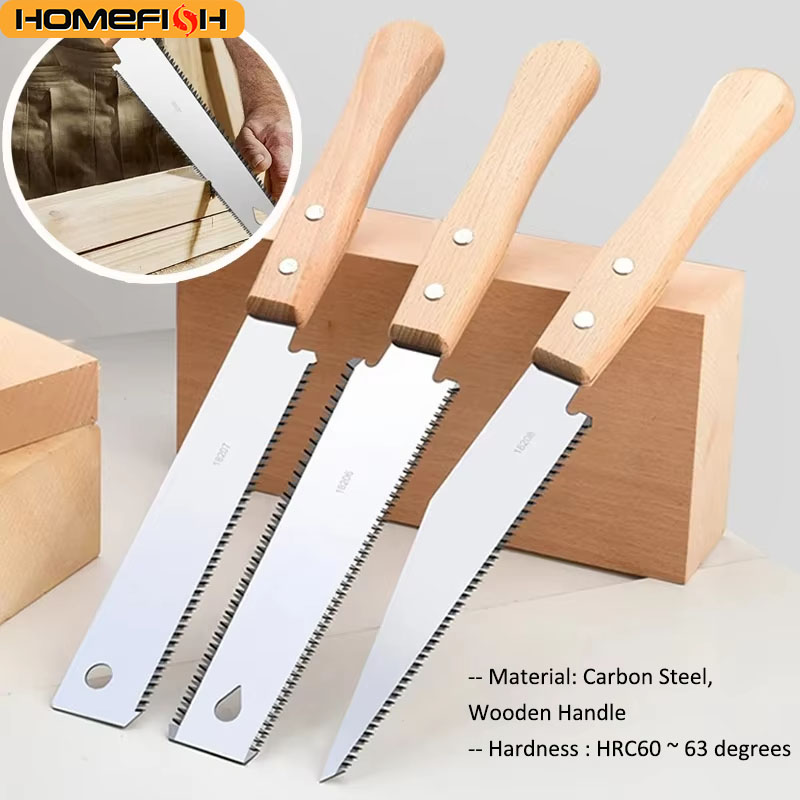 Gardening Hand Tools Japanese - Handzaag in Japanse stijl, enkelzijdig/dubbelzijdig, fijn