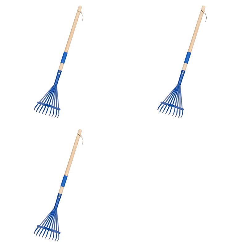 JHD 3X kinderhark met hardhout - Gardening Tools For 3 Year Old recensie en prijs