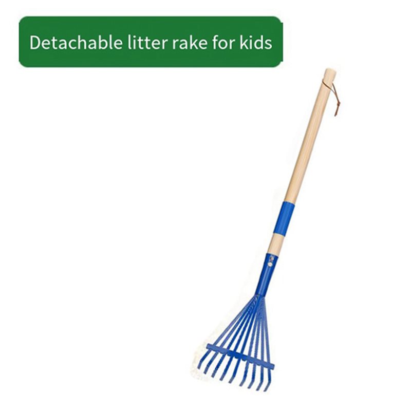 JHD 3X kinderhark met hardhout - Gardening Tools For 3 Year Old recensie en prijs