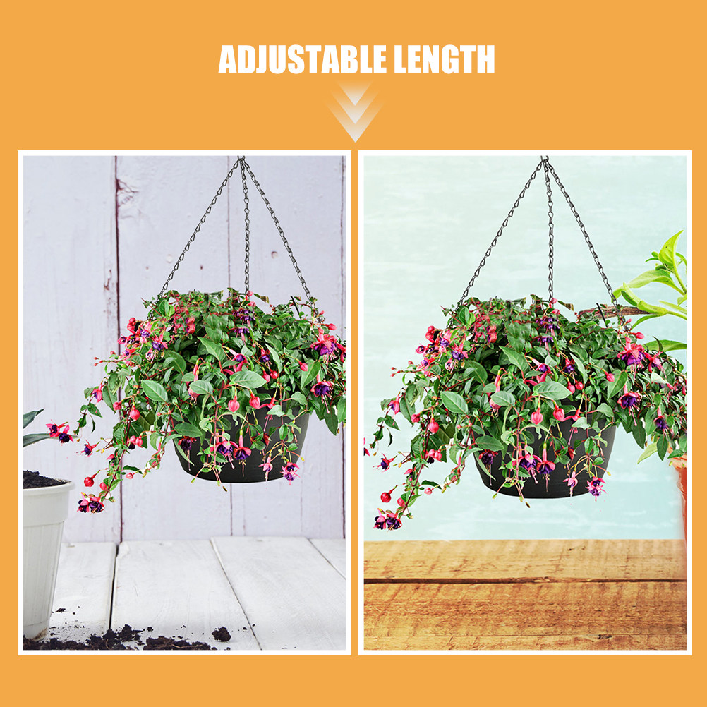 6 stuks hangende mandkettingen - Hanging Planter Basket recensie en prijs