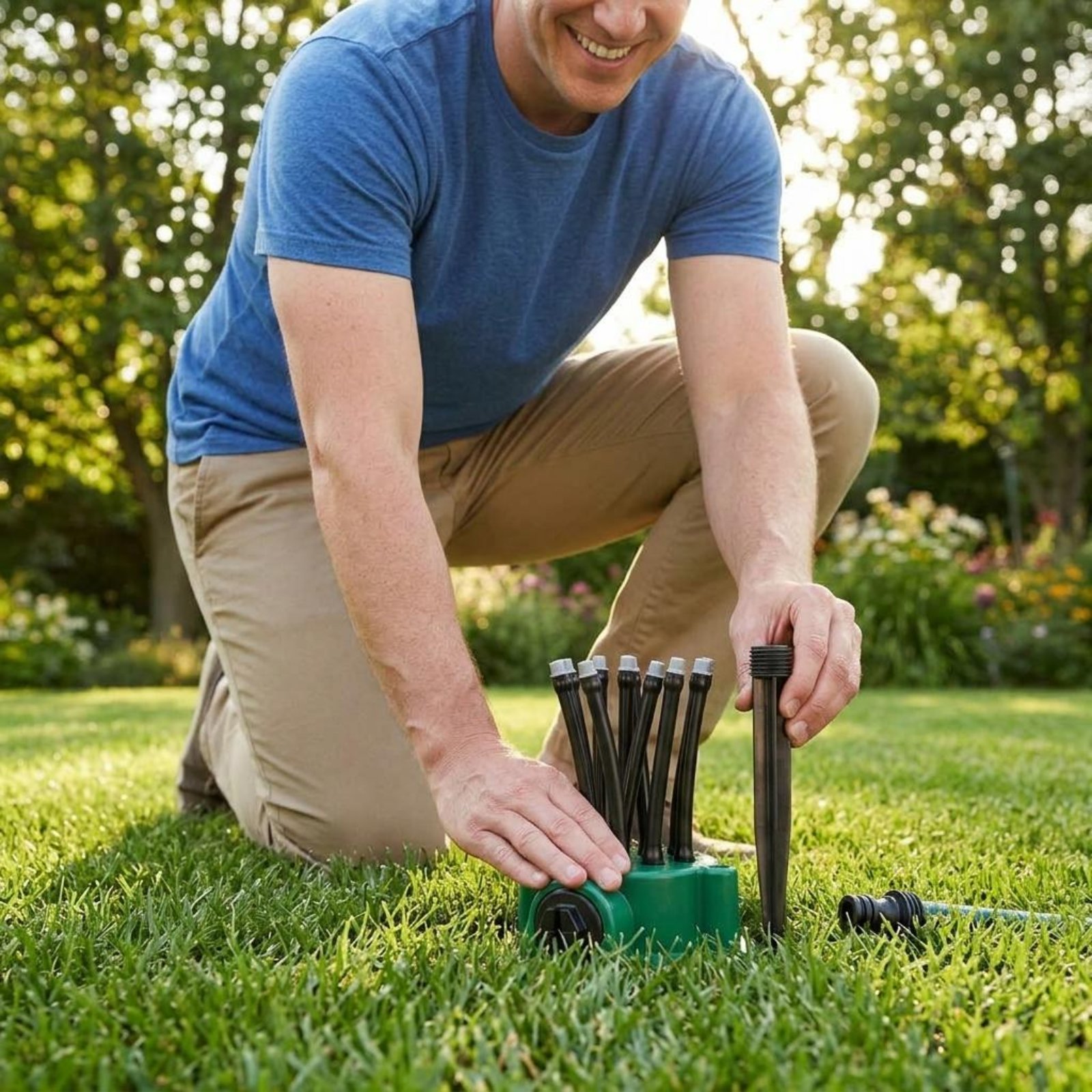 360 graden sproeier Zachte nev - Gardening Yard Tools recensie en prijs