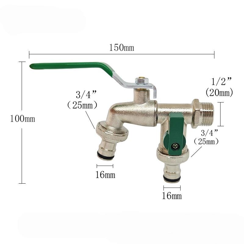 1 Stuks Zinklegering Waterkraa - Gardening Tools Water recensie en prijs