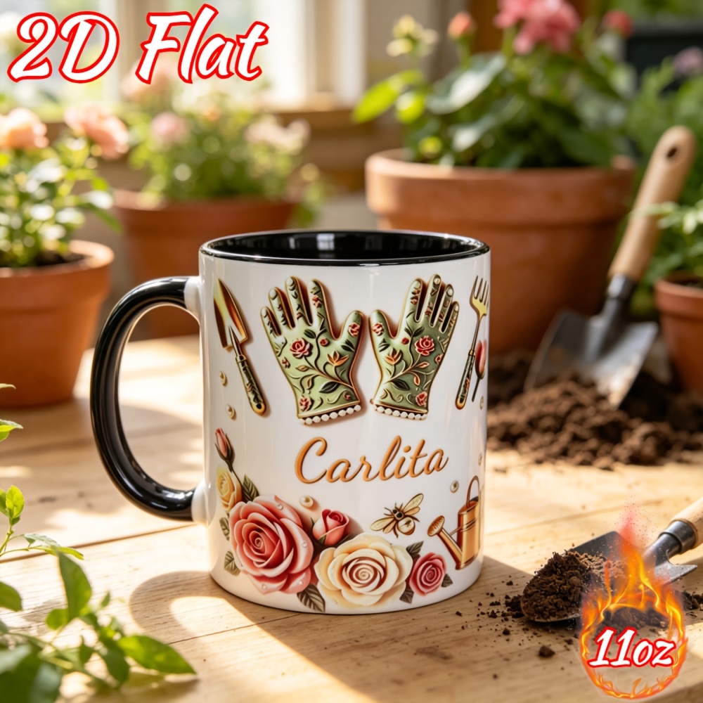 1 stuk 2D gepersonaliseerde mo - Gardening Tools With Names And Uses recensie en prijs