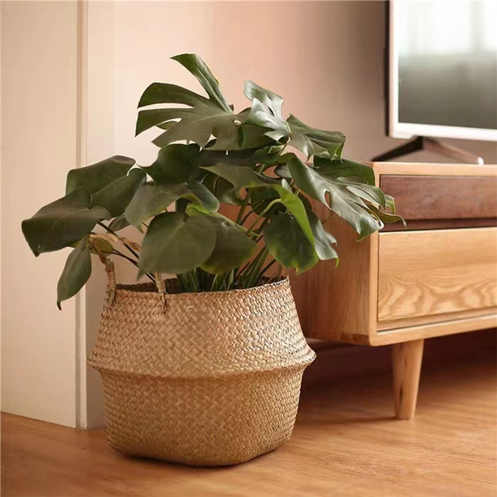 Plantenmand met handvatten Rie - Hanging Planter Basket recensie en prijs