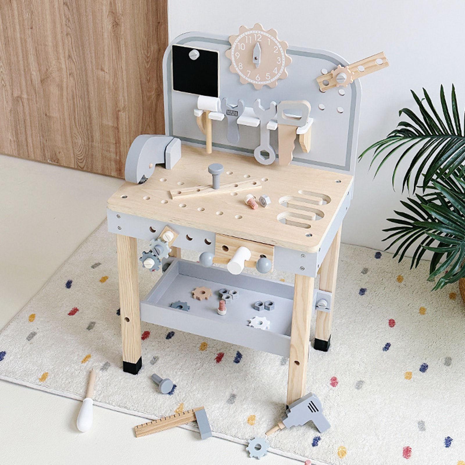 Houten werkbank gereedschapset - Gardening Tools For 3 Year Old recensie en prijs