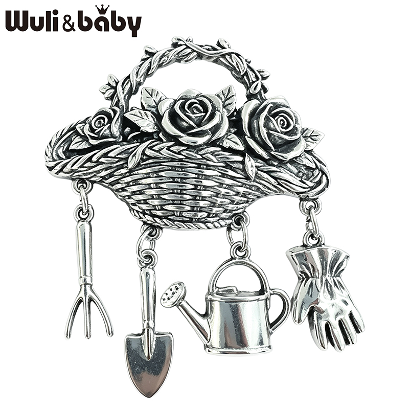 Wuli&baby Vintage Bloemenmand  - Gardening Tools For 3 Year Old recensie en prijs