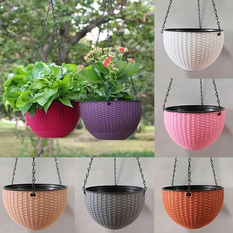Ronde hangende mand hars plant - Hanging Planter Basket recensie en prijs