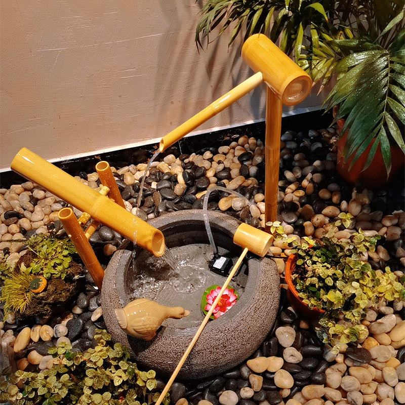Japanse bamboe Jinglu stenen k - Gardening Hand Tools Japanese recensie en prijs
