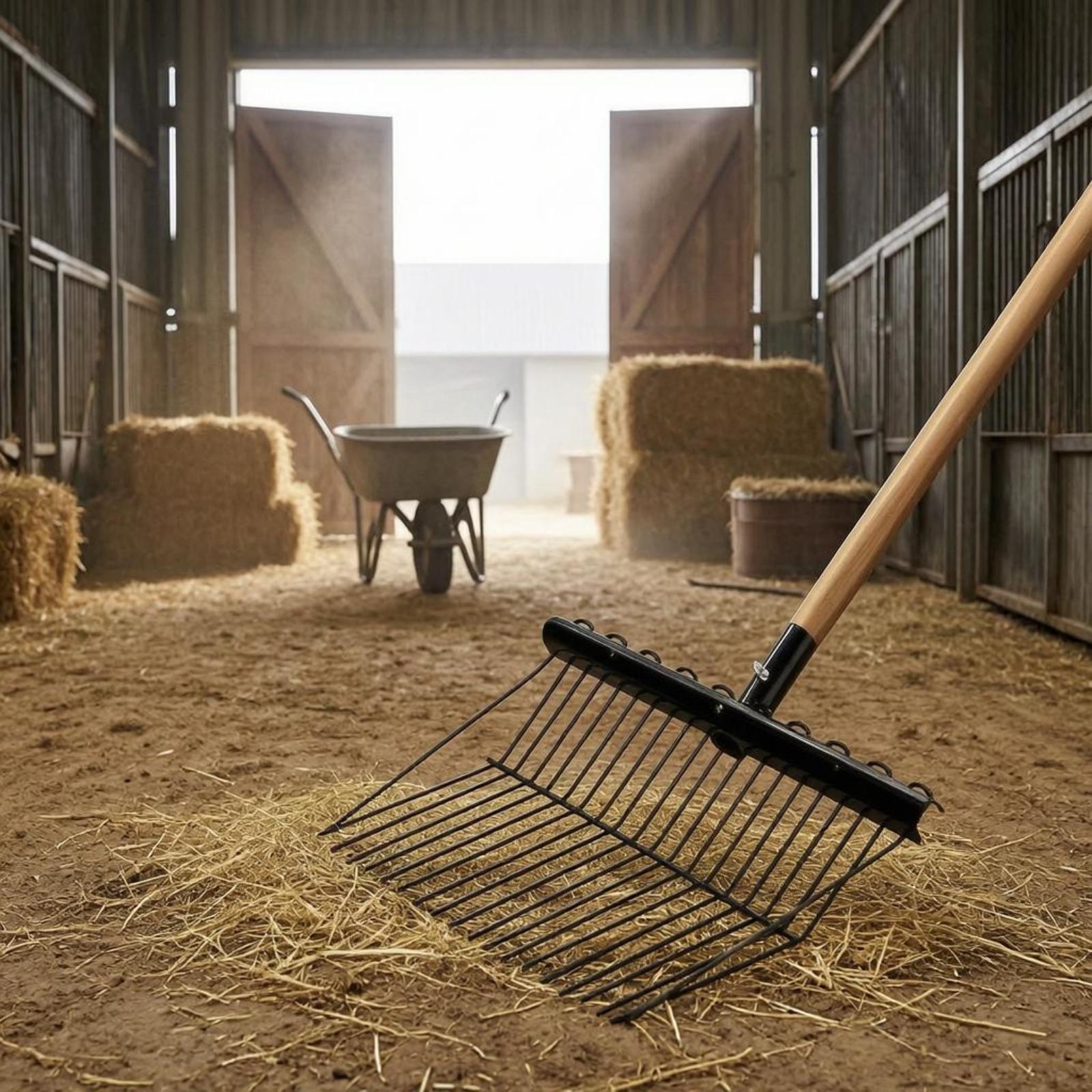 Multi-tine tuinvork van metaal - Gardening Yard Tools recensie en prijs