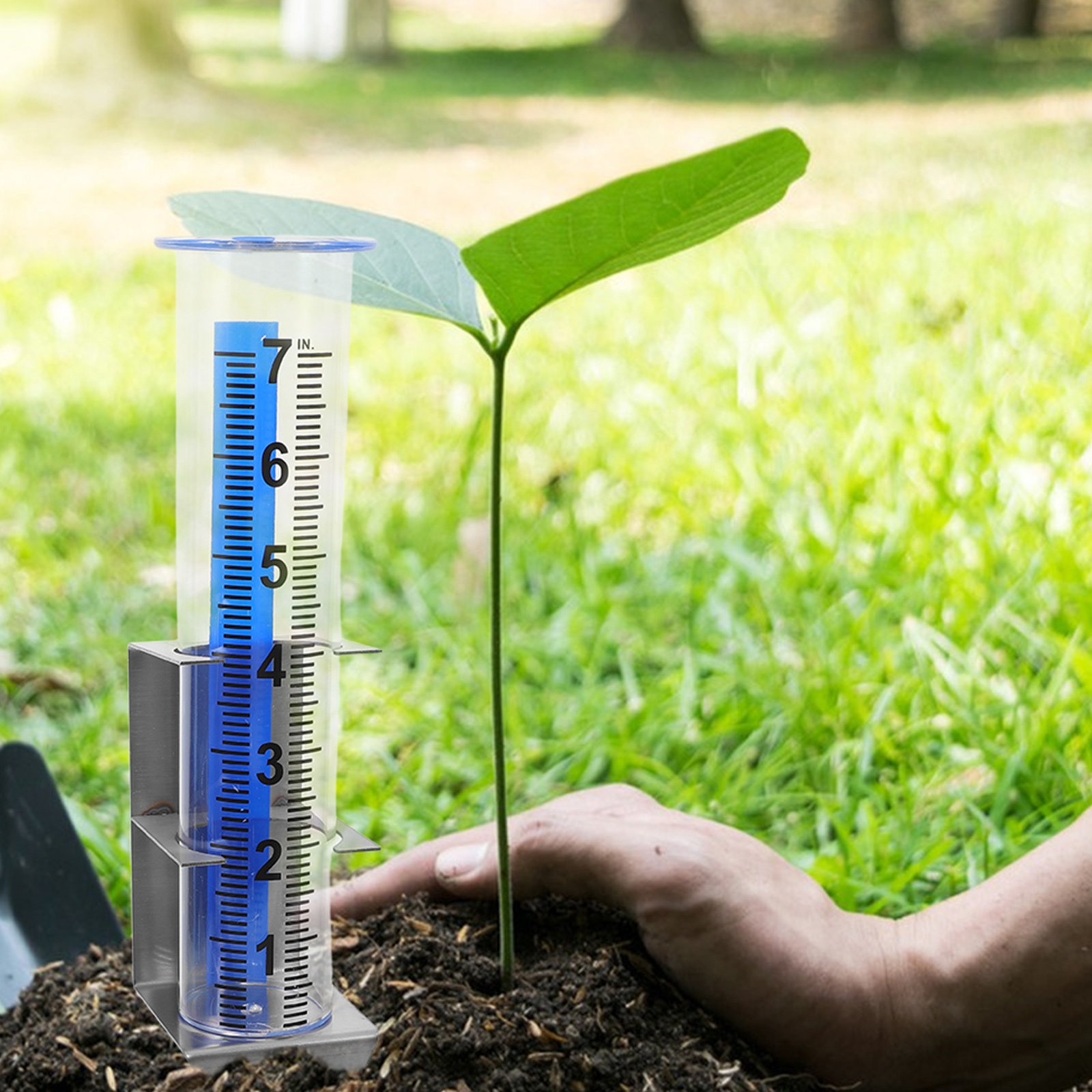 Regenmeter, roestvrijstalen ho - Gardening Yard Tools recensie en prijs